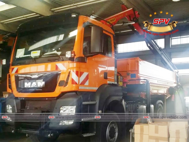 MAN Crane Truck MAN Crane Truck